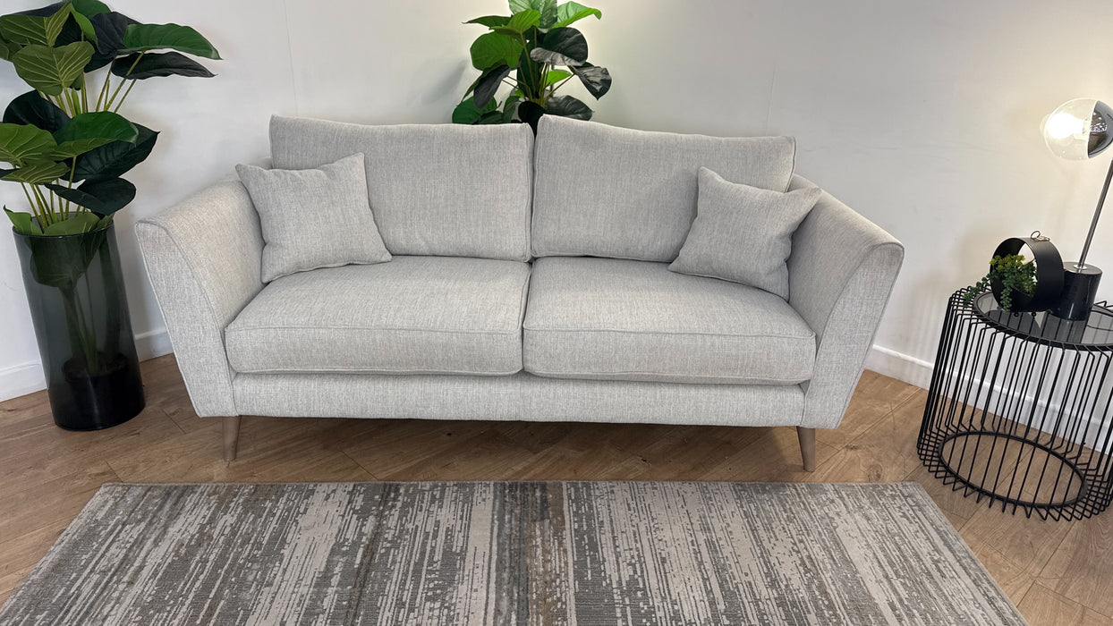 Sofology Mayfair Fabric 3 Seater in Mist/Pearl Mix