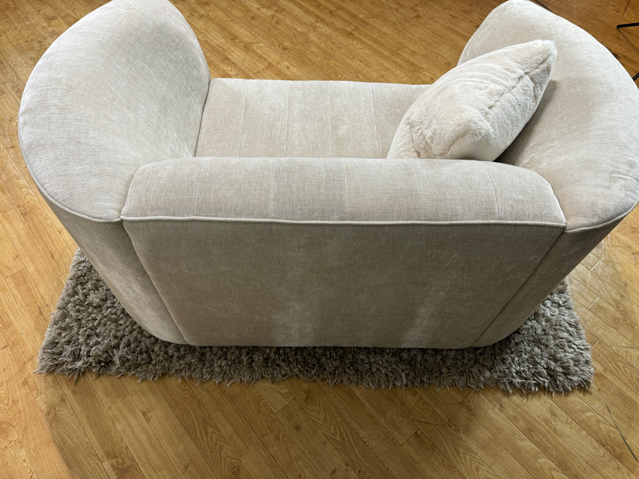 Fitzrovia Fabric Loveseat - Chenille Mist (WA2)