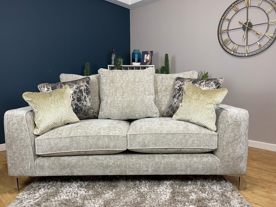 Rococo 2 Seater Verbier Gold Mix Fabric (WA2)