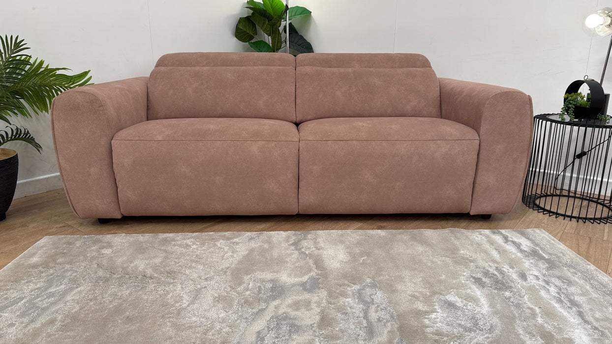 Sofology Bohemia Fabric 3 Seater in Lifestyle Flecked Sand