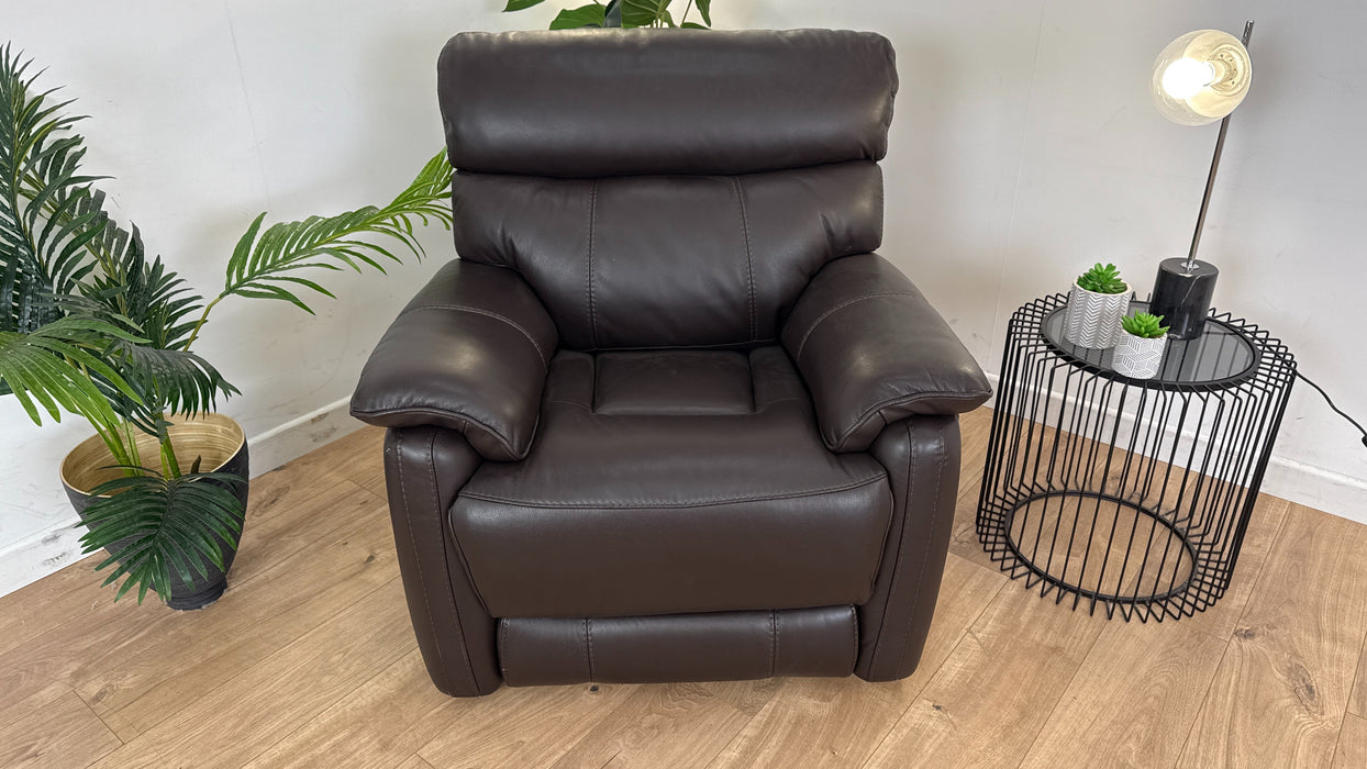 Pryme Leather Power Recliner