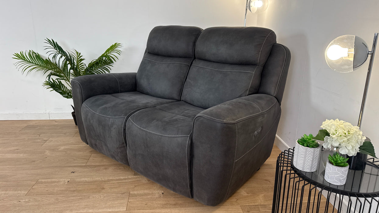 Eiger 2 Seater Fabric Power Recliner