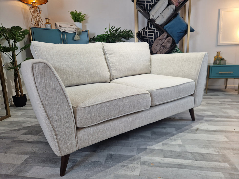 Keswick 2 Seater - Fabric Sofa - Capital Ecru All Over (J27)