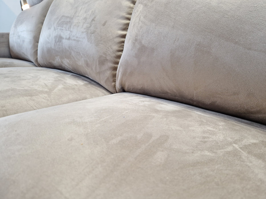 Gracie 3 Seat - Fabric Sofa - Tara Nutmeg