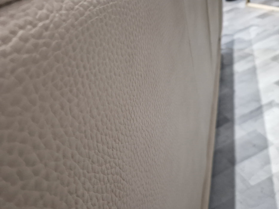 Sassari 2 Seat - Leather Sofa - Gemini Bone