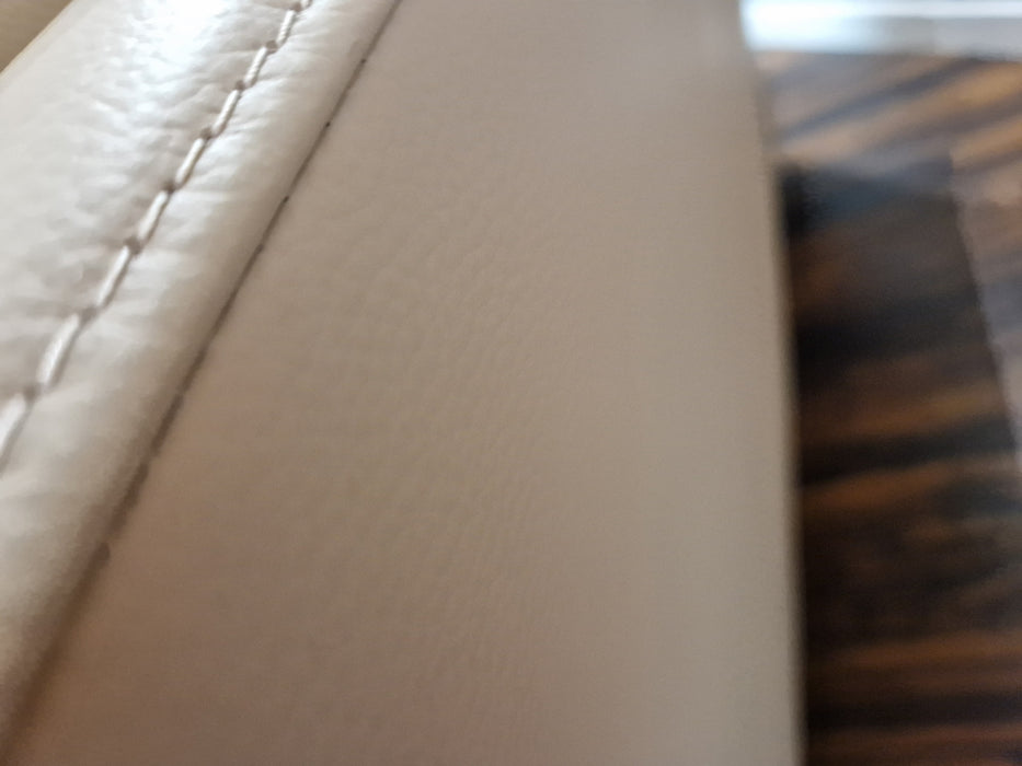 Gracy 2 Seat - Leather Sofa - Bone China