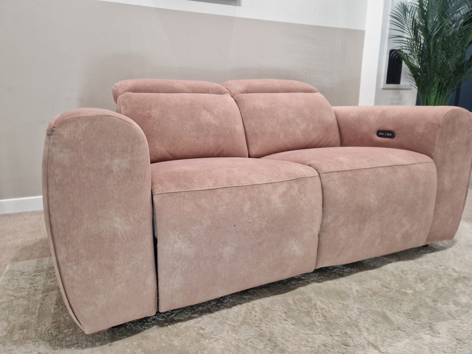Bohemia 2 Seat - Fabric Power Reclining Sofa - Dexter Sand