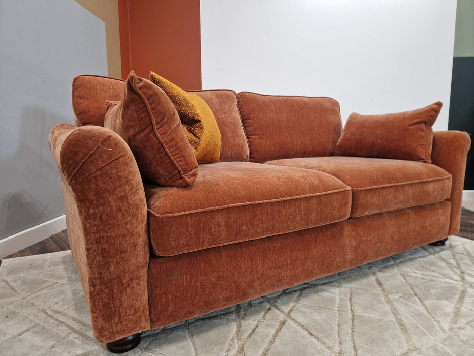 Notting Hill 3 seater - Fabric - Rust