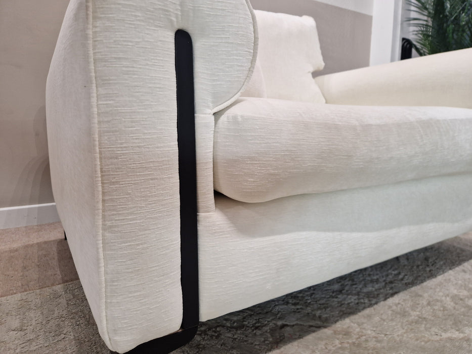 Porter 1.5 Seat - Fabric Loveseat - Blakely Ivory All Over - (J27)