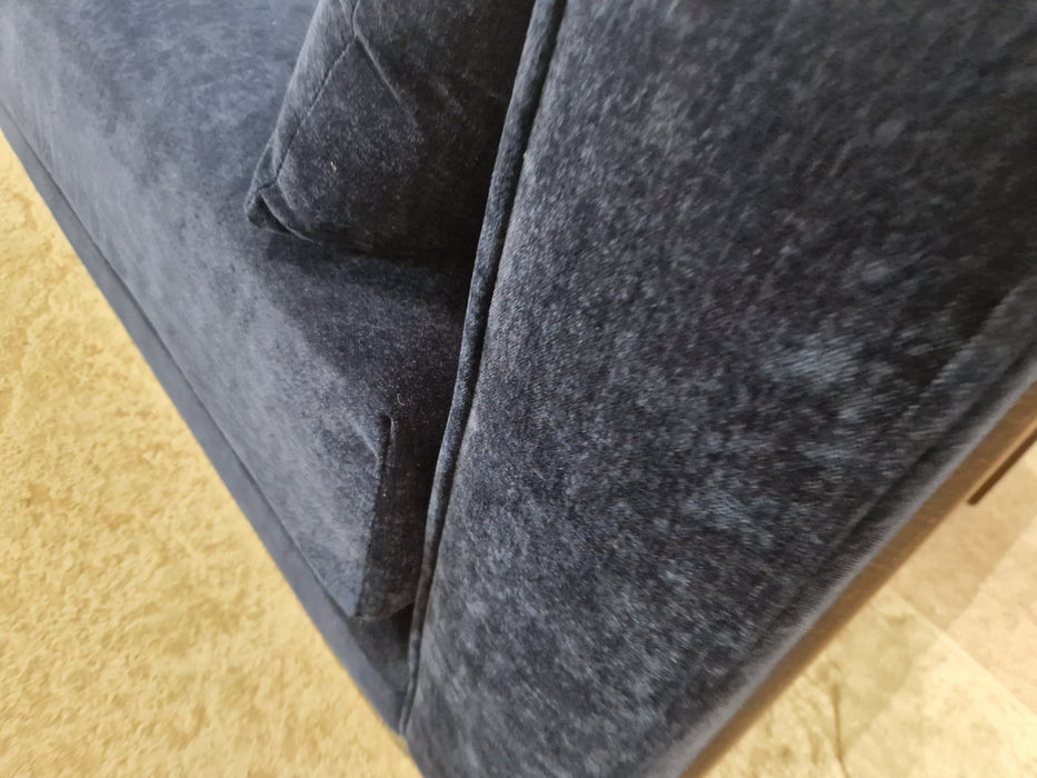 Brantwood 1.5 Seat - Fabric Loveseat - Chamonix Antique Navy (J27)