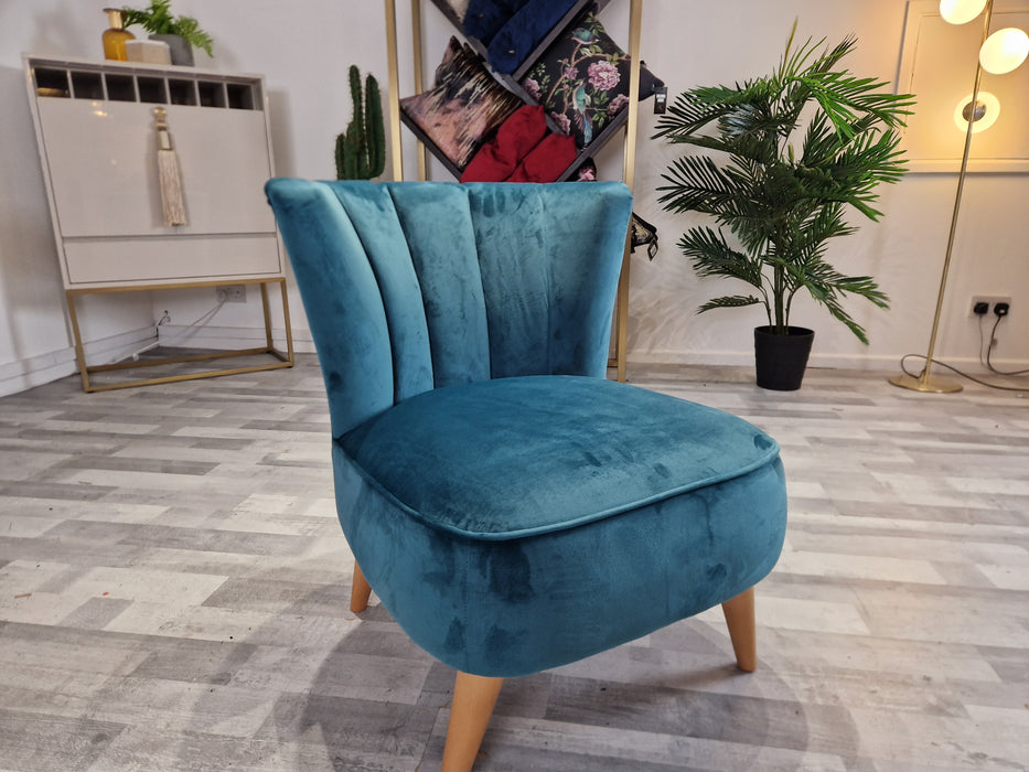 Bronton 1 Seat - Fabric Chair - Teal