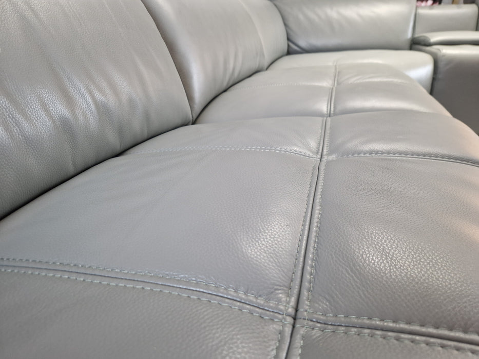 Marvella 3 Corner 1.5 - Power Reclining Fabric Sofa - Granite Teal