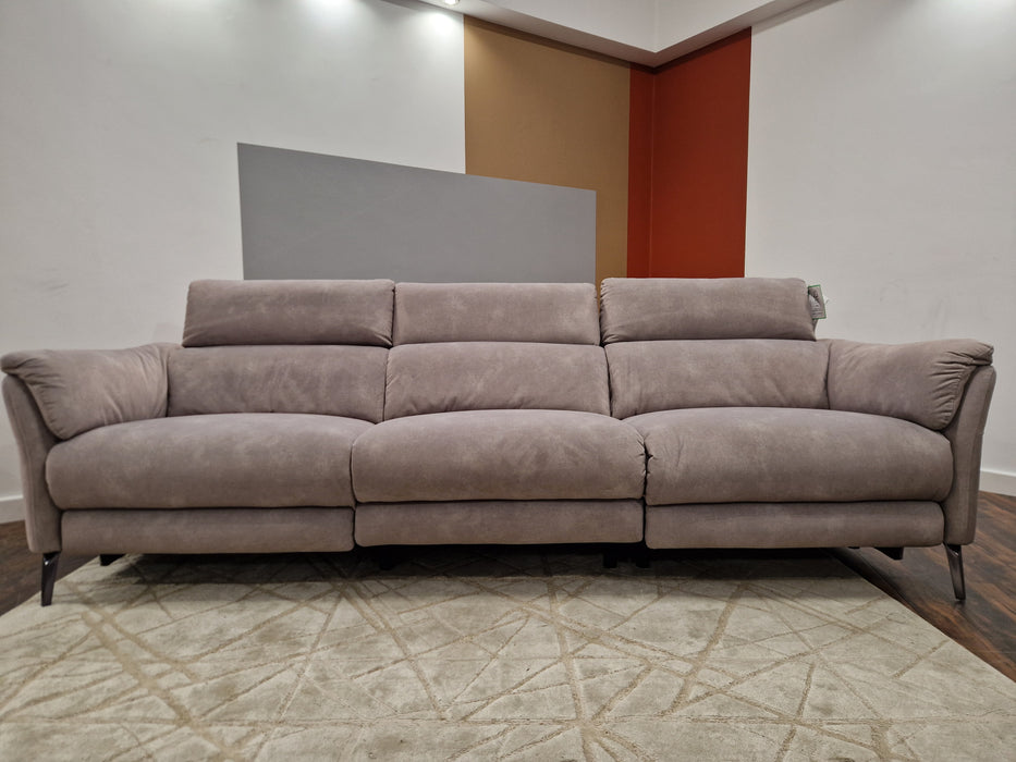 Missouri 3 Seat - Fabric Pow Rec Sofa - Dexter Stone