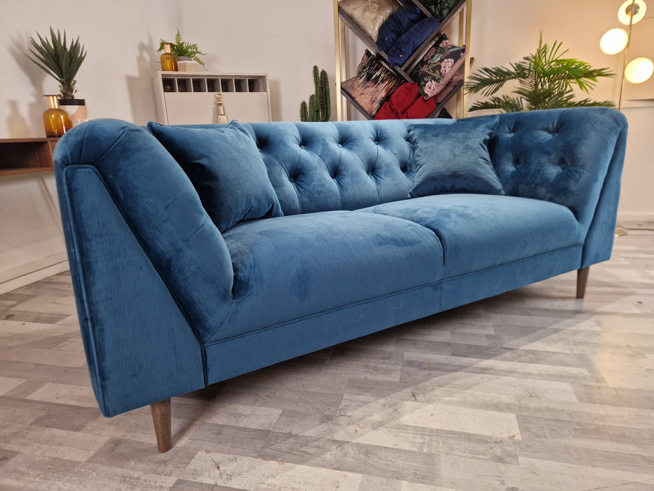 Bridgerton 3 Seat - Fabric Sofa - Osprey Blue
