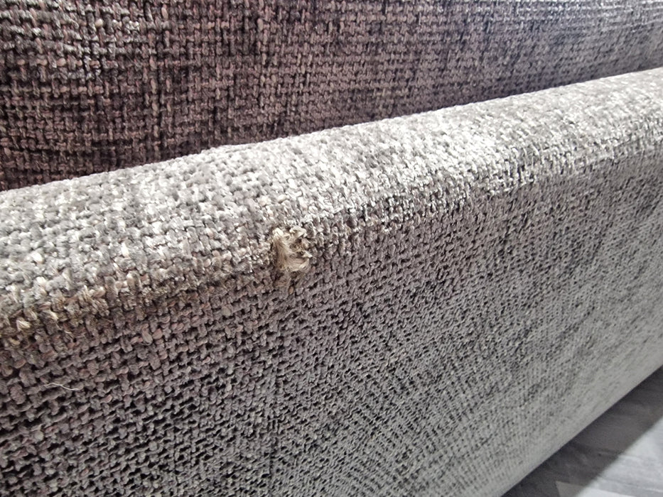 Collingdale 3 Seater - Fabric Sofa - Milo Pewter