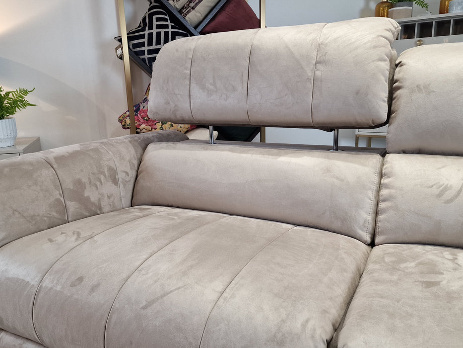 Nobu 2.5 Seat - Fabric Pow Rec Sofa - Tara Nutmeg