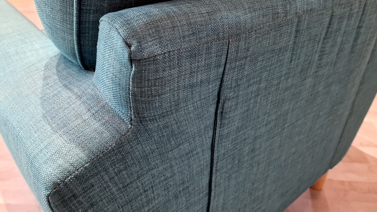 Hetty 1 Seat - Fabric Chair - Linoso Teal