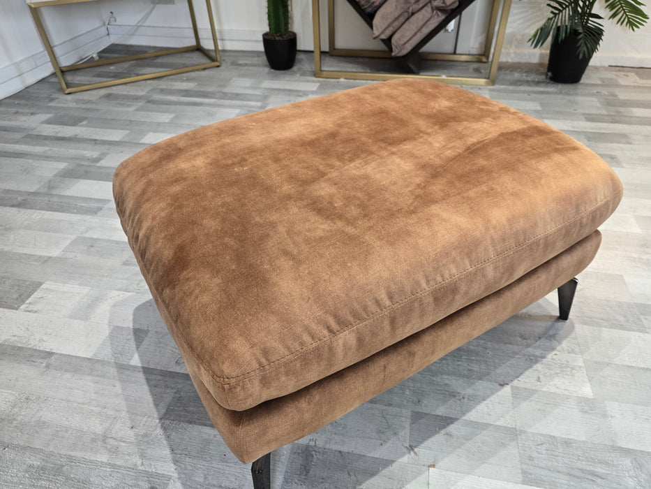 Abruzzo  Footstool - Decent Rust