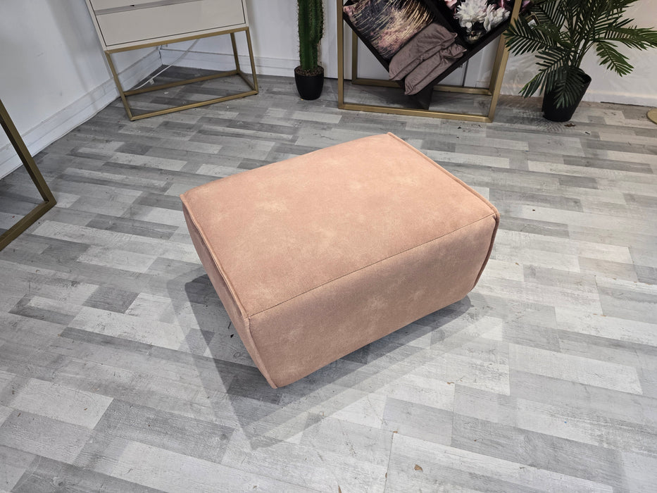 Bohemia - Designer Footstool - Dexter Sand (J27)