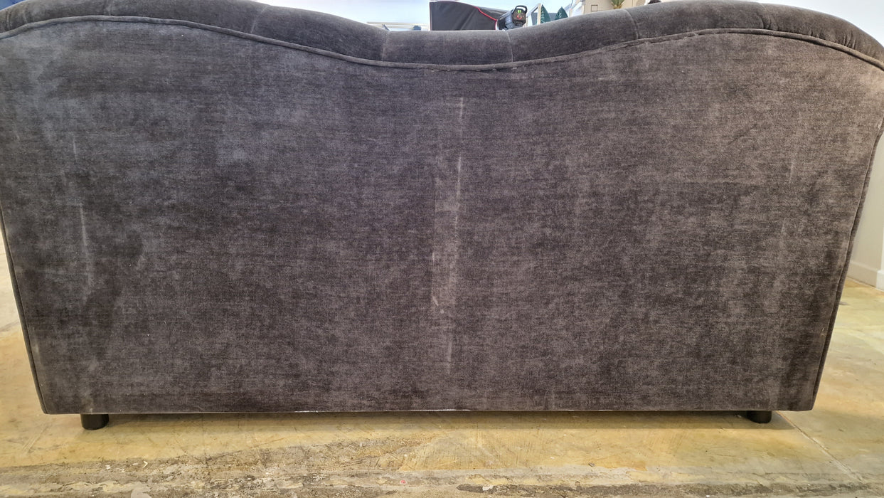 Bartello 2 Seater - Fabric Sofabed - Anthracite -(J27)