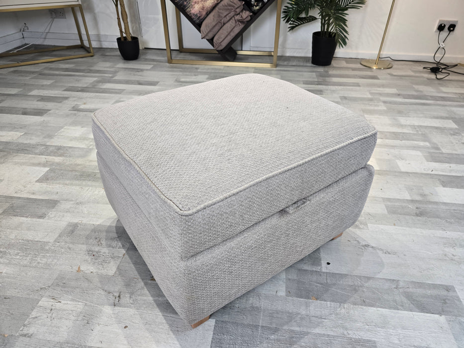 Nimbus Footstool - Fabric - Piero Spring All Over