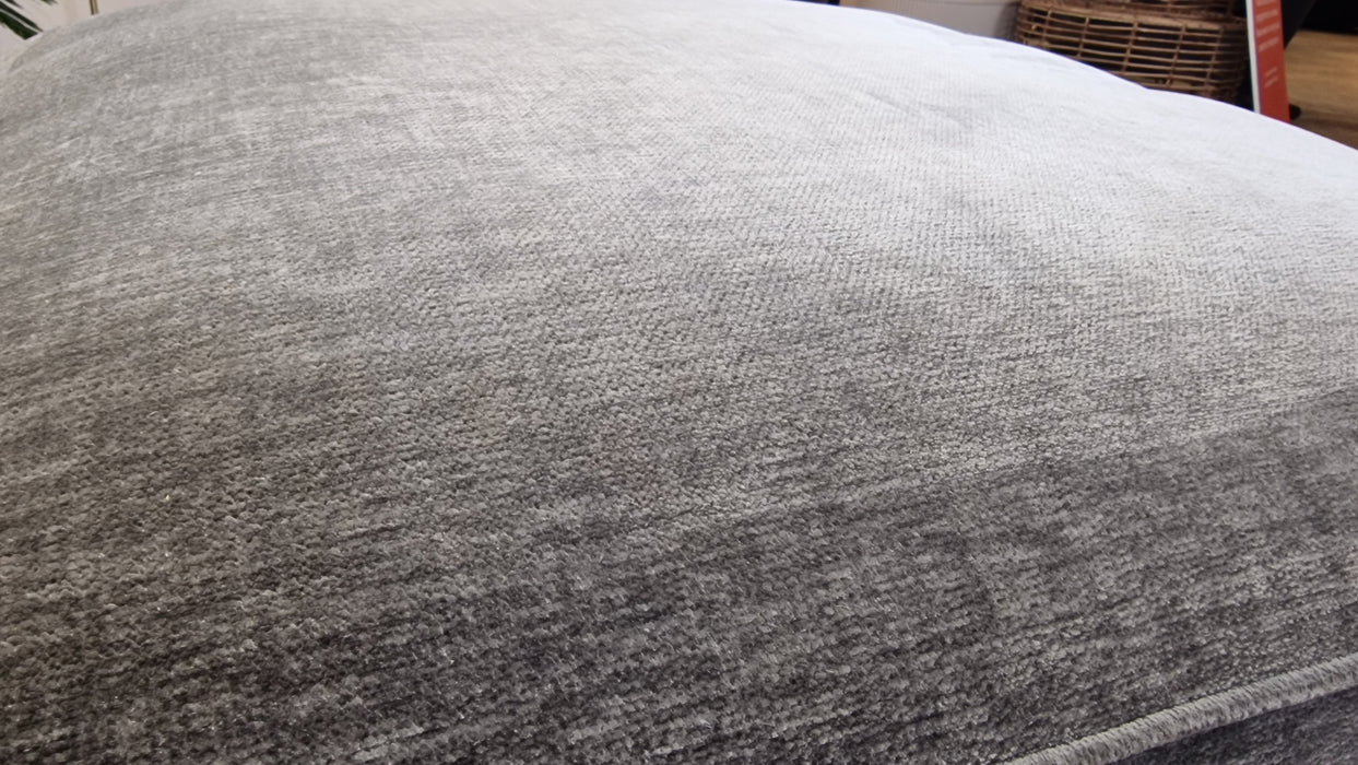 Cavalli Footstool - Fabric - Blanik Grey