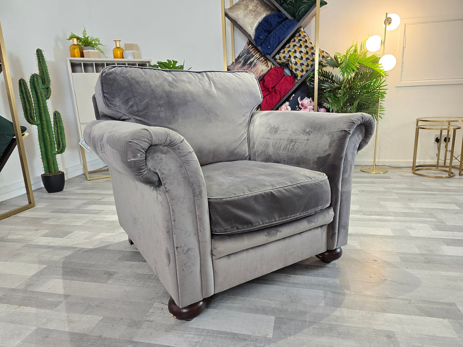 Belvedere 1 Seat - Fabric Chair - Sundance Charcoal