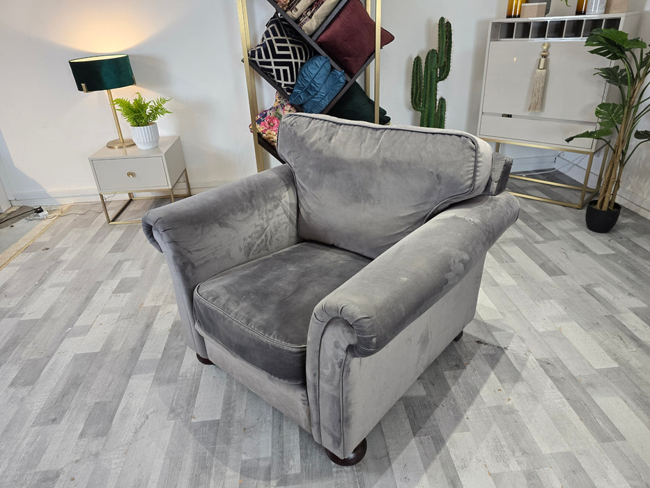 Belvedere 1 Seat - Fabric Chair - Sundance Charcoal