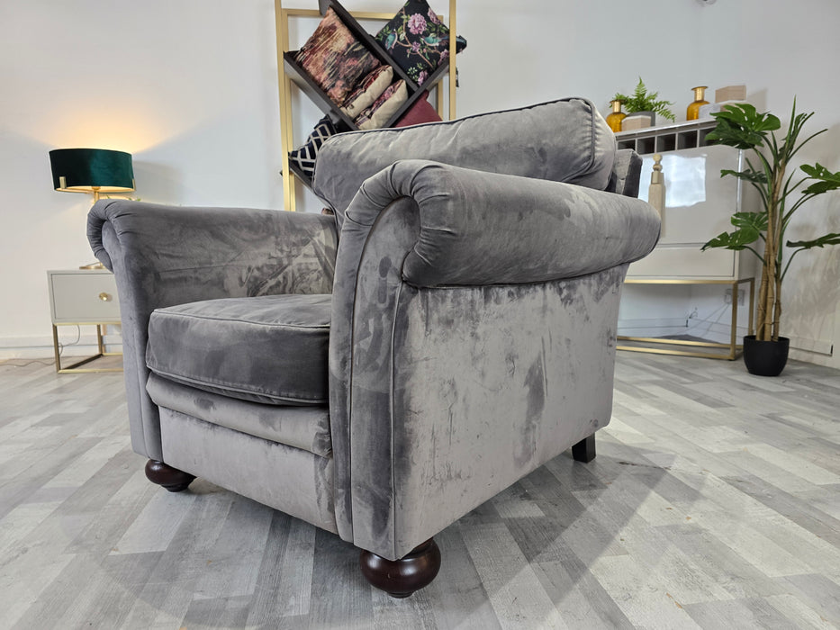 Belvedere 1 Seat - Fabric Chair - Sundance Charcoal