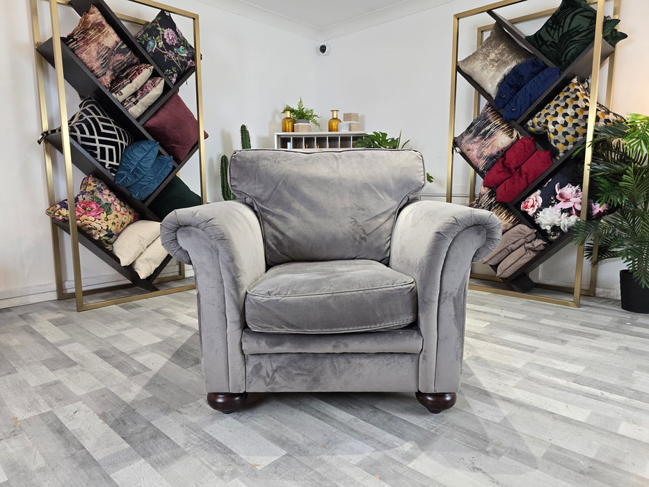 Belvedere 1 Seat - Fabric Chair - Sundance Charcoal