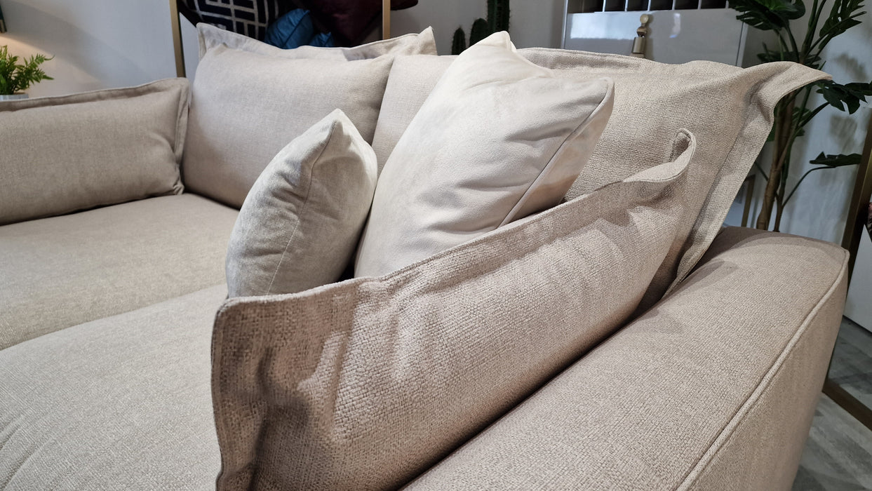 Gaia 3 Seater - Fabric Sofa - Buckingham Linen Mix