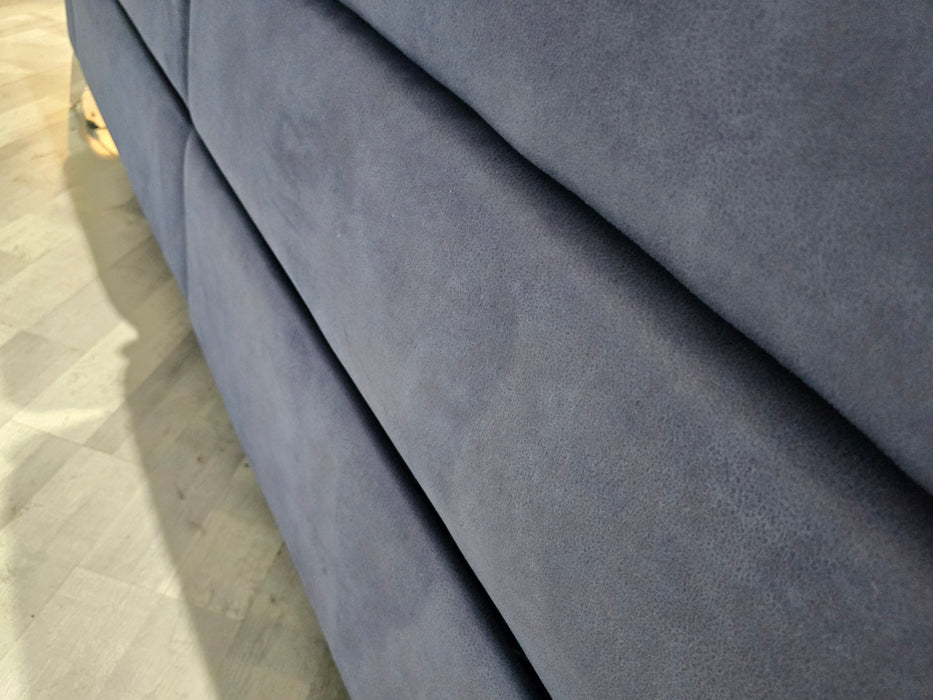 Illinois 3 Seater - Fabric Power Reclining Sofa - Aspen Blue