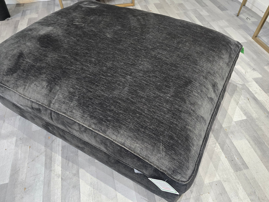 Cavalli - Fabric Designer Footstool - Blanik Slate All Over