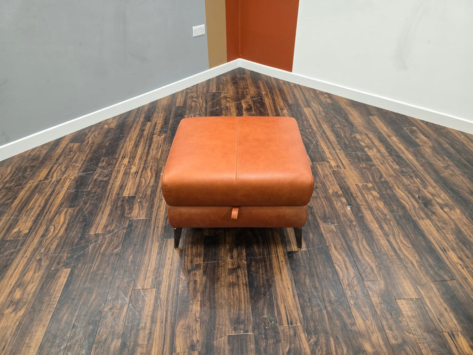 The Adler - Footstool - Dark Amber (J27)