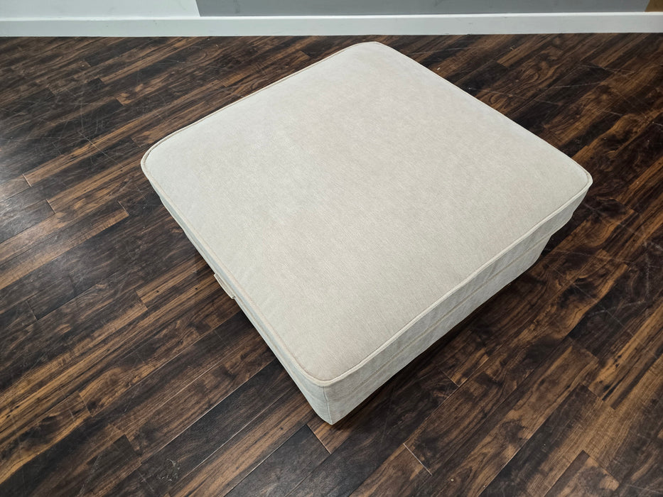 Footstool - Designer Storage -Stone - (J27)