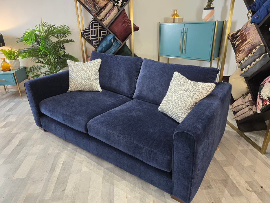 Majestica 3 Seater - Soft Chenille Navy Mix