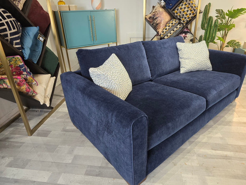 Majestica 3 Seater - Soft Chenille Navy Mix