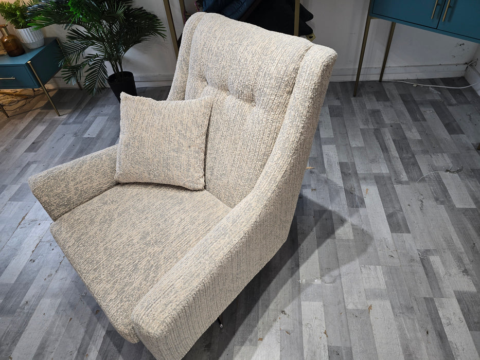 Strato Chair - Swivel Chair - Boucle Natural