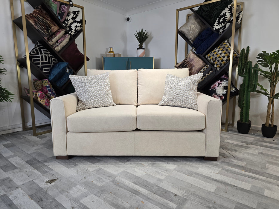 Majestica 2 Seater - Fabric Sofabed - Ivory Mix