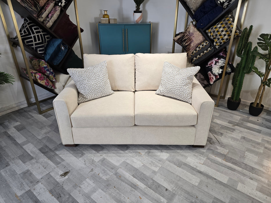 Majestica 2 Seater - Fabric Sofabed - Ivory Mix