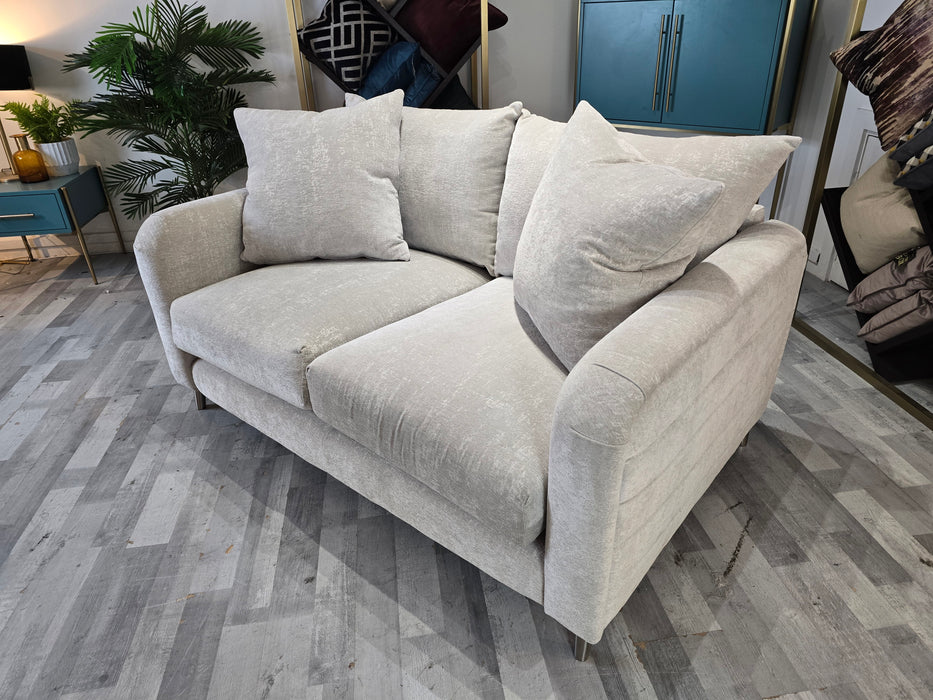 Midland Hill 2 Seater - Fabric Sofa - Meridian Silver