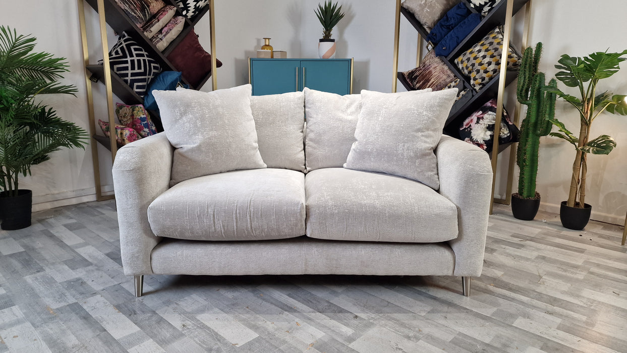 Midland Hill 2 Seater - Fabric Sofa - Meridian Silver