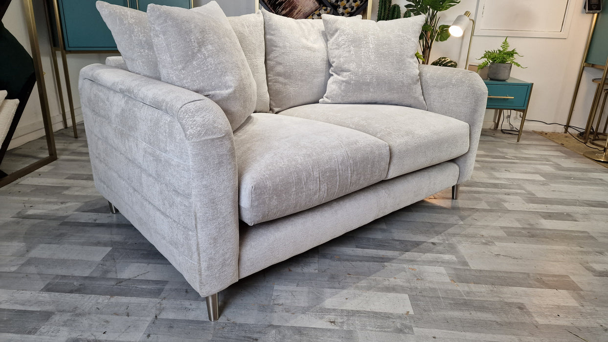 Midland Hill 2 Seater - Fabric Sofa - Meridian Silver