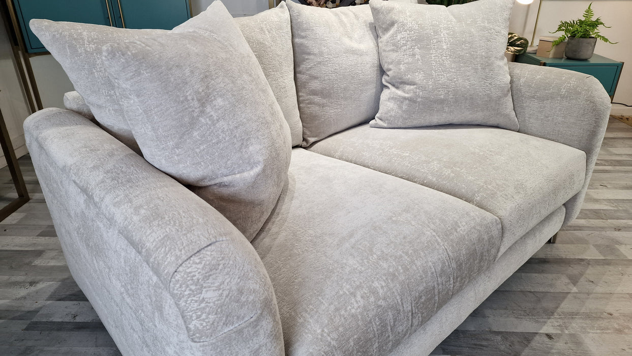 Midland Hill 2 Seater - Fabric Sofa - Meridian Silver