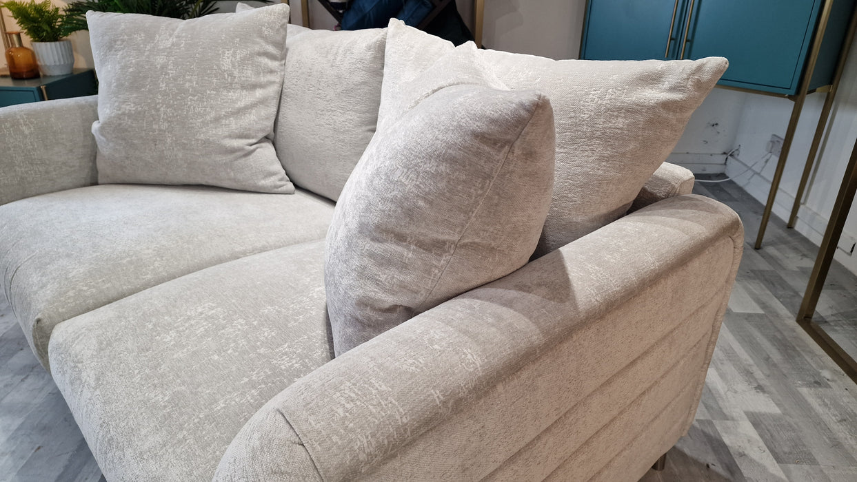 Midland Hill 2 Seater - Fabric Sofa - Meridian Silver