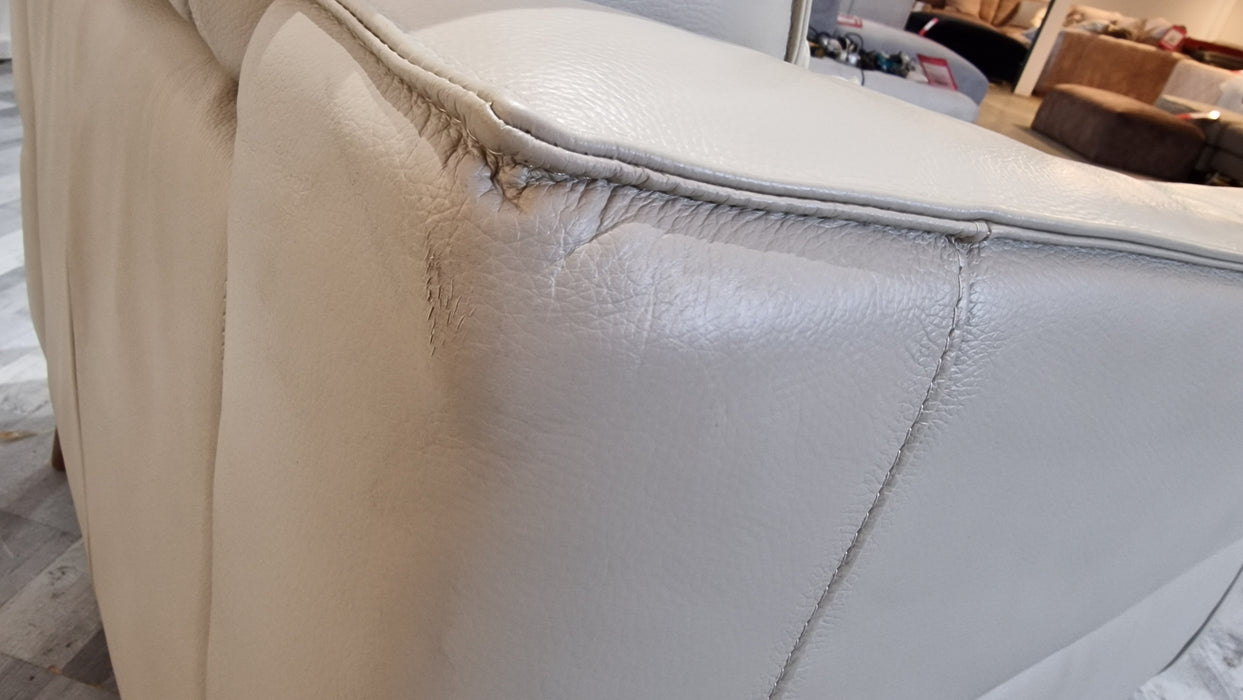 Dakota 1 Seater - Trusty Soft Sheen Leather Mist