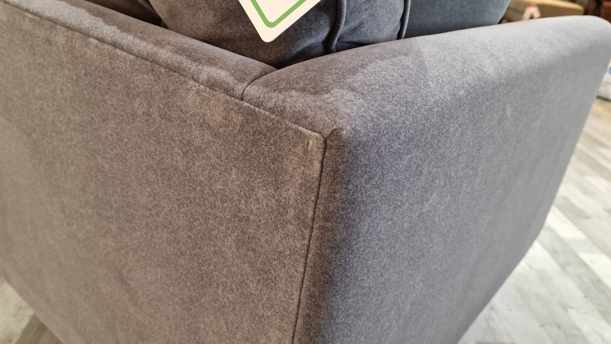 Cricket 1 Seater - Fabric Chair - Nordic Grey All Over