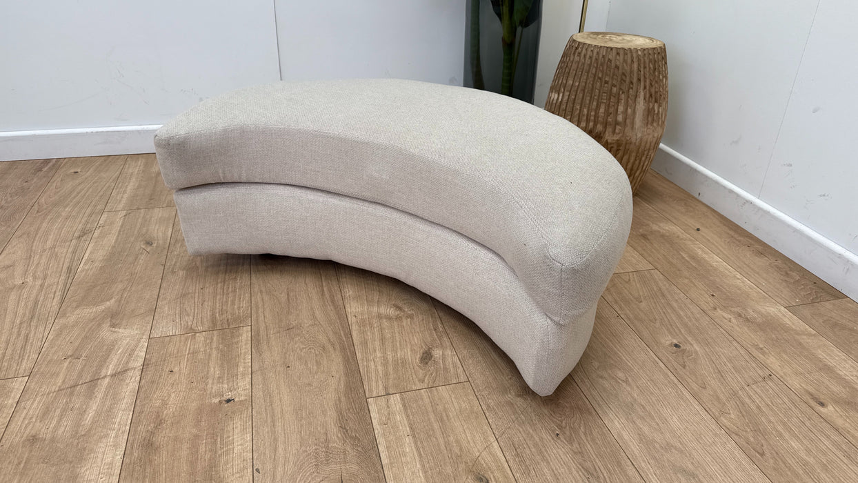 DFS Foste Storage Footstool in Frost