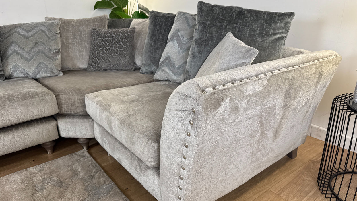 Lawrie 2 Corner 1 Fabric Sofa