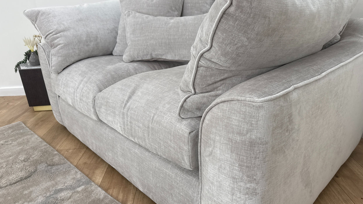 Sofology Georgio Fabric 2 Seater in Oyster All Over